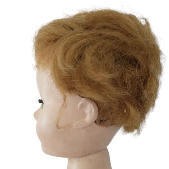 Creepy Doll Vintage Halloween Walking Sleep Eyes Dirty American Character Doll - Picture 12 of 16